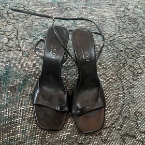 Vintage Black Gucci Heels Size 8.5